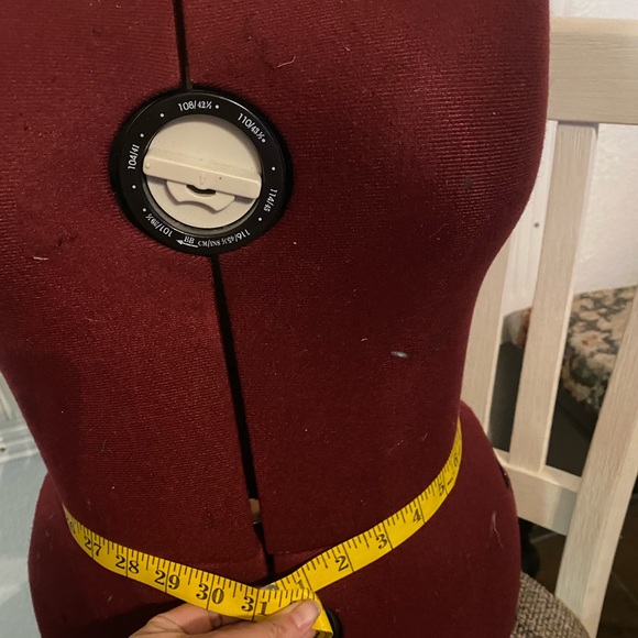 Gothic black and burgundy corset top - Picture 14 of 14